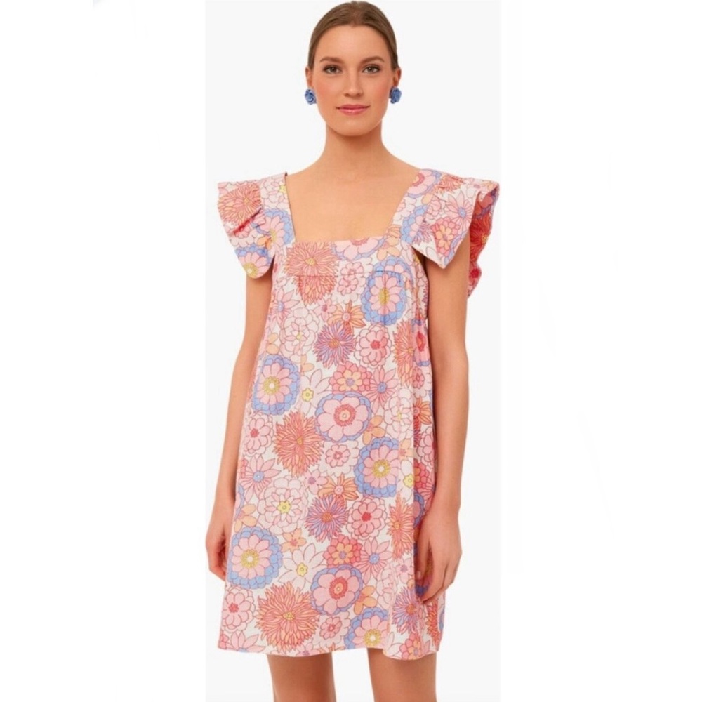 Tuckernuck Pink Floral Mini Dress